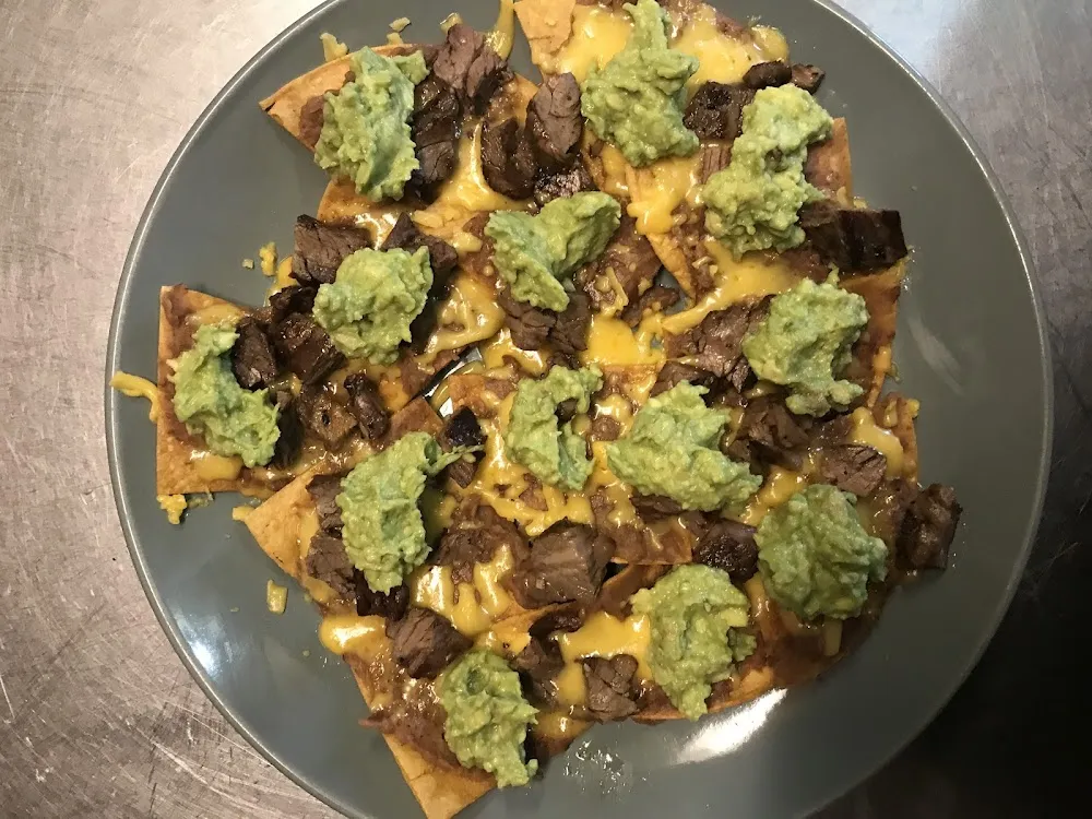 Bean & Cheese Nachos